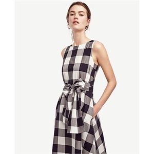 Ann Taylor Gingham Dress